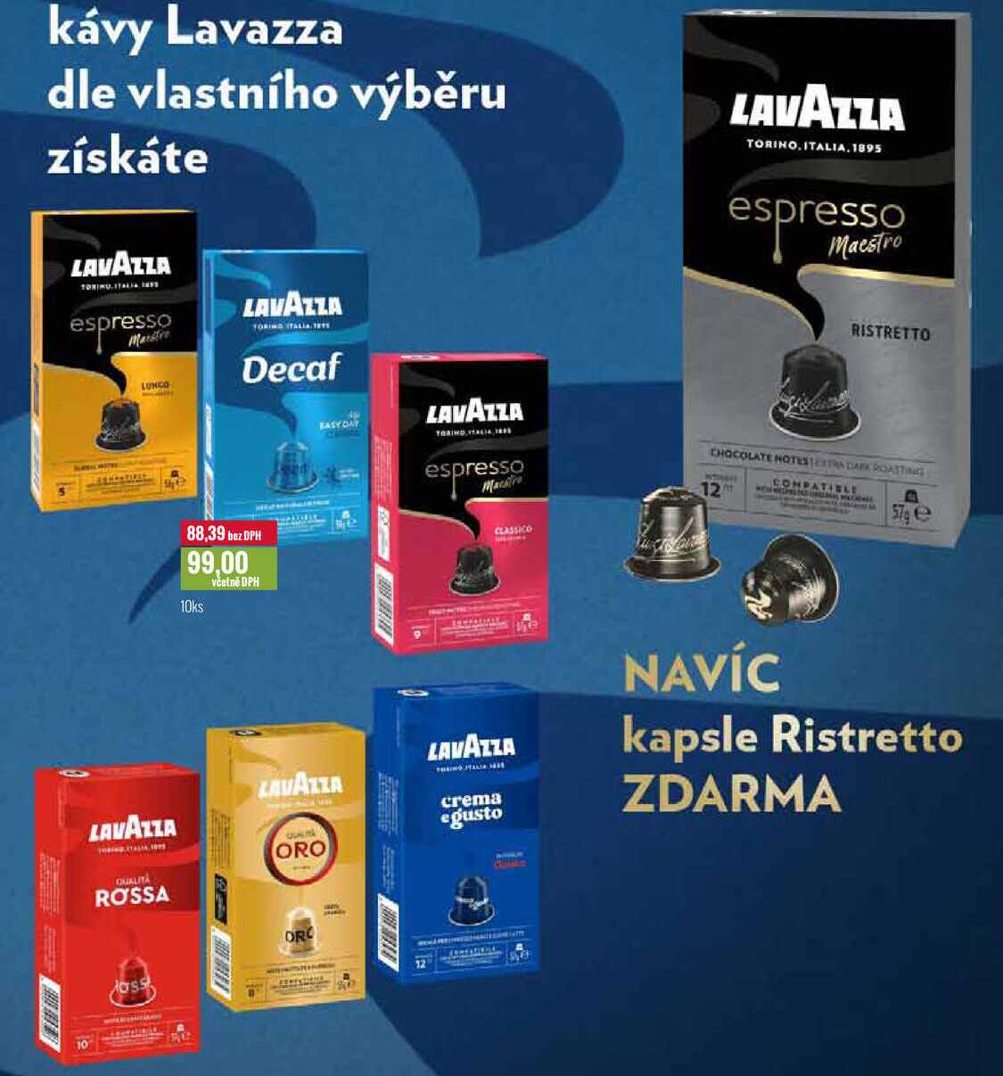 Lavazza kapsle 10ks