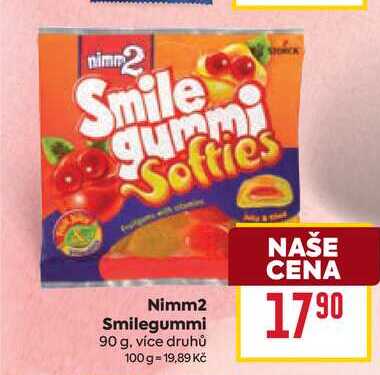Nimm2 Smilegummi 90 g