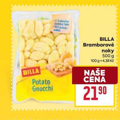 BILLA Bramborové noky 500 g 