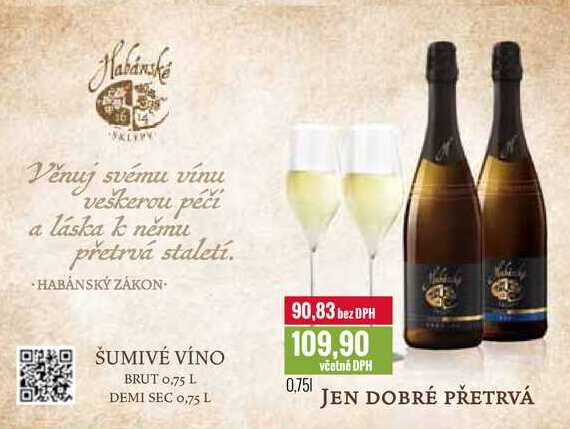 Hahánské sklepy 0,75l