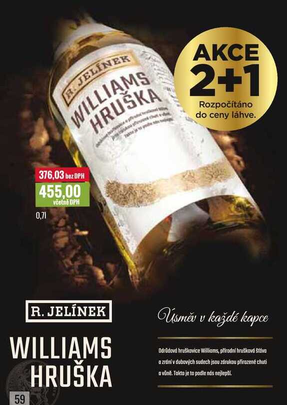 R. JELÍNEK WILLIAMS HRUŠKA 0,7l
