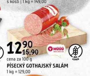 PÍSECKÝ GOTHAJSKÝ SALÁM 100 g