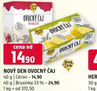 NOVÝ DEN OVOCNÝ ČAJ 40 g