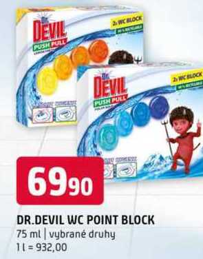 DR.DEVIL WC POINT BLOCK 75 ml