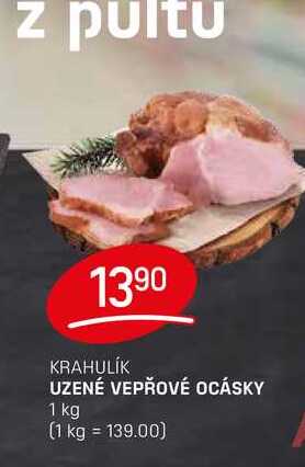 UZENÉ VEPŘOVÉ OCÁSKY 1 kg 
