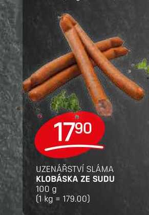 Klobása ze sudu 100g