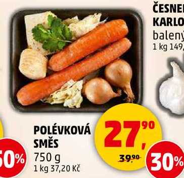 POLÉVKOVÁ SMĚS 50%, 750 g 