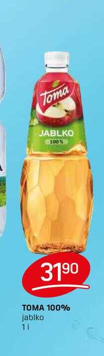 TOMA 100% jablko 1l