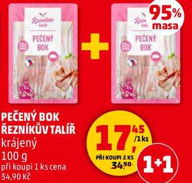 PEČENÝ BOK ŘEZNÍKŮV TALÍŘ krájený, 100 g  