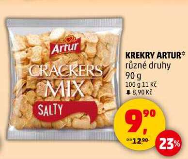 KREKRY ARTUR různé druhy, 90 g  