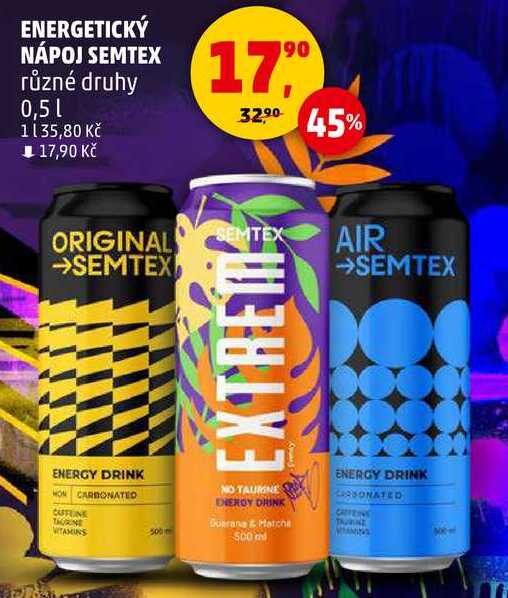 SEMTEX různé druhy, 0,5 l