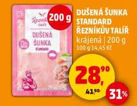 DUŠENÁ ŠUNKA, 200 g 