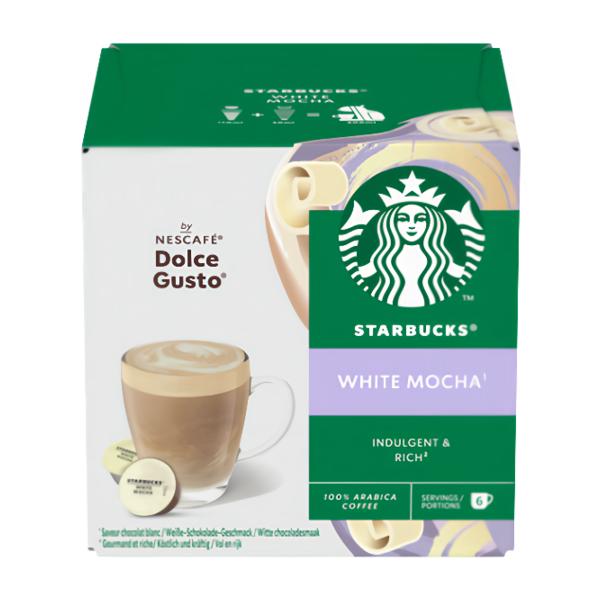 Starbucks® White Mocha by Nescafe® Dolce Gusto® - Kávové kapsle