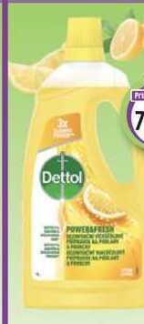 DETTOL dezinfekce podlahy&povrchy 1l