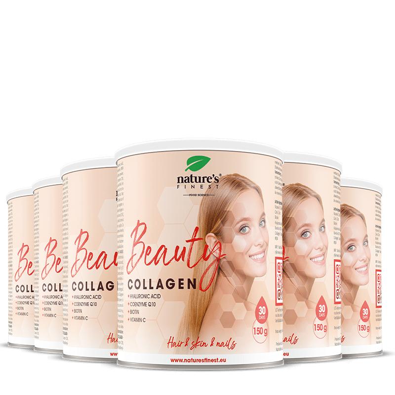 100% Čistý Kolagen | 6x Beauty Collagen s Hyaluronem | Nejlepší Kolagenový Nápoj v České republice | od Nature's Finest