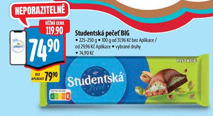  Studentská pečeť BIG  225-250 g