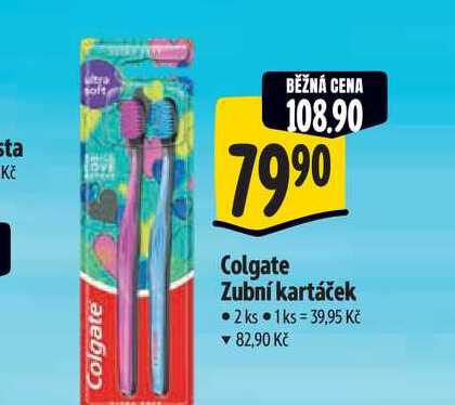  Colgate Zubní kartáček  2 ks 