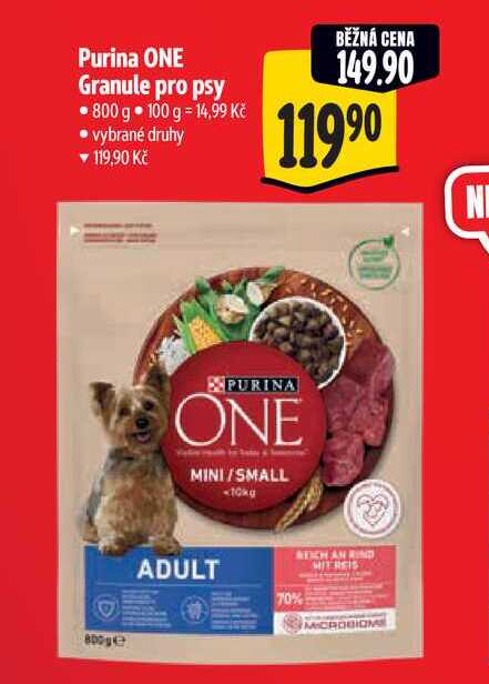 Purina One krmivo pro  psy 800g