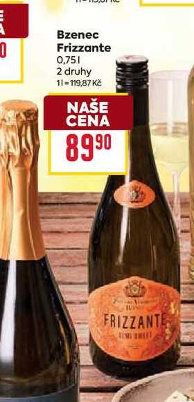 Bzenec Frizzante 0,75l