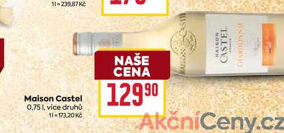 Maison Castel 0,75l