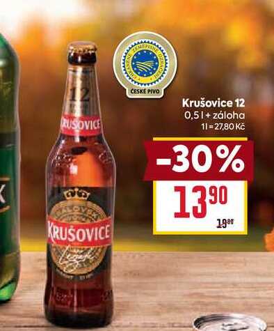 Krušovice 12 0,5l