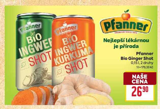 Pfanner Bio Ginger Shot 0,15l
