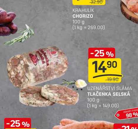 TLAČENKA SELSKÁ 100 g 