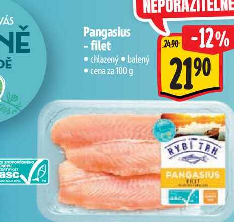   Pangasius -filet 100 g