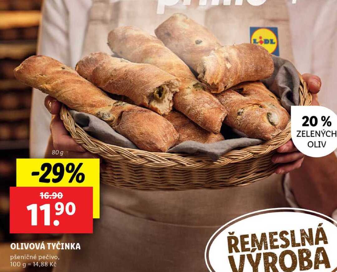OLIVOVÁ TYČINKA, 80 g