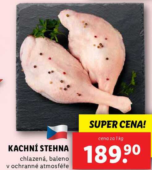 KACHNÍ STEHNA, cena za 1 kg 