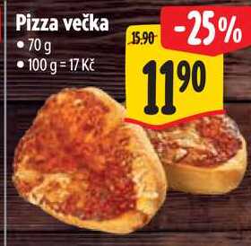 Pizza večka, 70 g