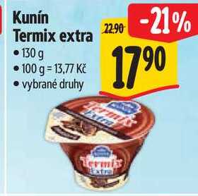 Kunín Termix extra, 130 g