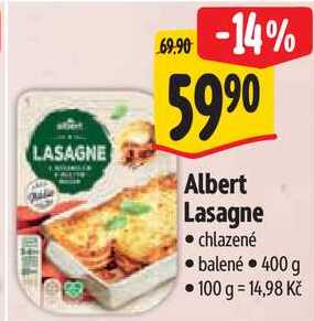 Albert Lasagne, 400 g