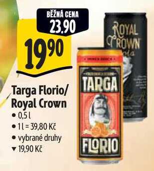 Targa Florio/Royal Crown, 0,5 l
