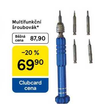 Multifunkční šroubovák 