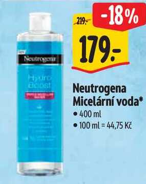 Neutrogena Micelární voda, 400 ml 
