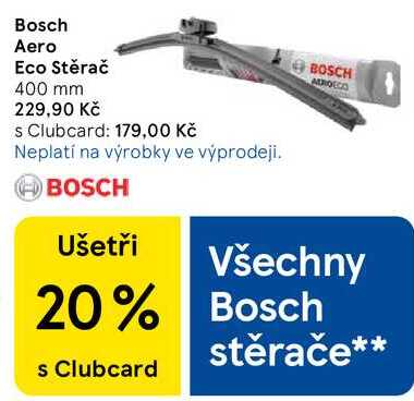 Bosch Aero Eco Stěrač 400 mm 