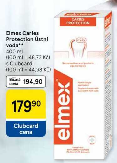 Elmex Caries Protection Ústní voda, 400 ml 