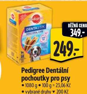 Pedigree Dentální pochoutky pro psy, 1080 g