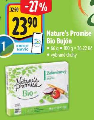 Nature's Promise Bio Bujón, 66 g