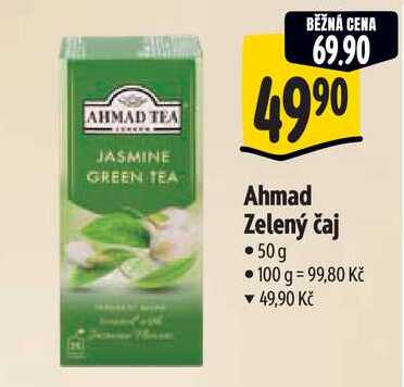 Ahmad Zelený čaj, 50 g