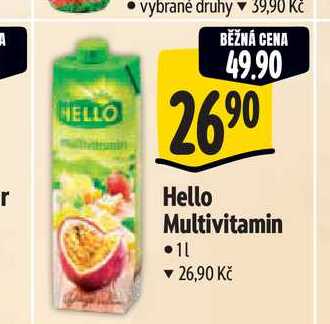   Hello Multivitamin 1 l