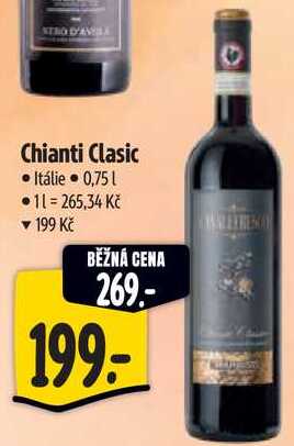 Chianti Clasic, 0,75 l