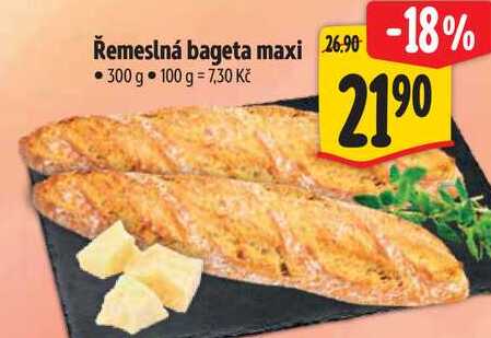 Řemeslná bageta maxi, 300 g