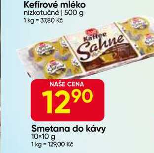 Kaffee Sahne Smetana do kávy 10×10 g