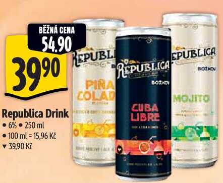 Republica Drink, 250 ml
