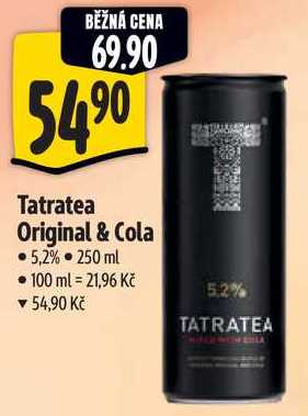 Tatratea Original & Cola, 250 ml