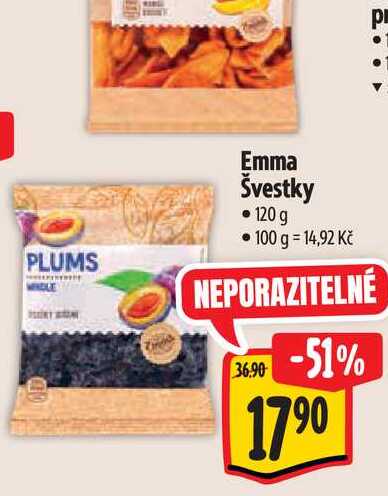   Emma Švestky 120 g 