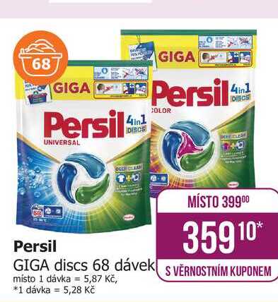 Persil discs 68 dávek 