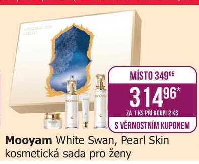 Mooyam White Swan, Pearl Skin kosmetická sada pro ženy 